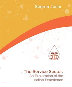 The Service Sector: The Exploration of Indian experience